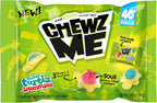ChewzMe Tangy Turtlz Gummies, Individually Wrapped Turtle Shaped Jelly-Filled Gummy and Chewy Candy in Assorted Flavors, 8.46 Ounce (Pack of 1)