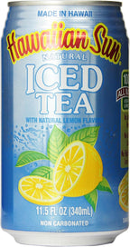 Hawaiian Sun Iced Tea, Lemon, 11.5-Ounce (Pack of 24)