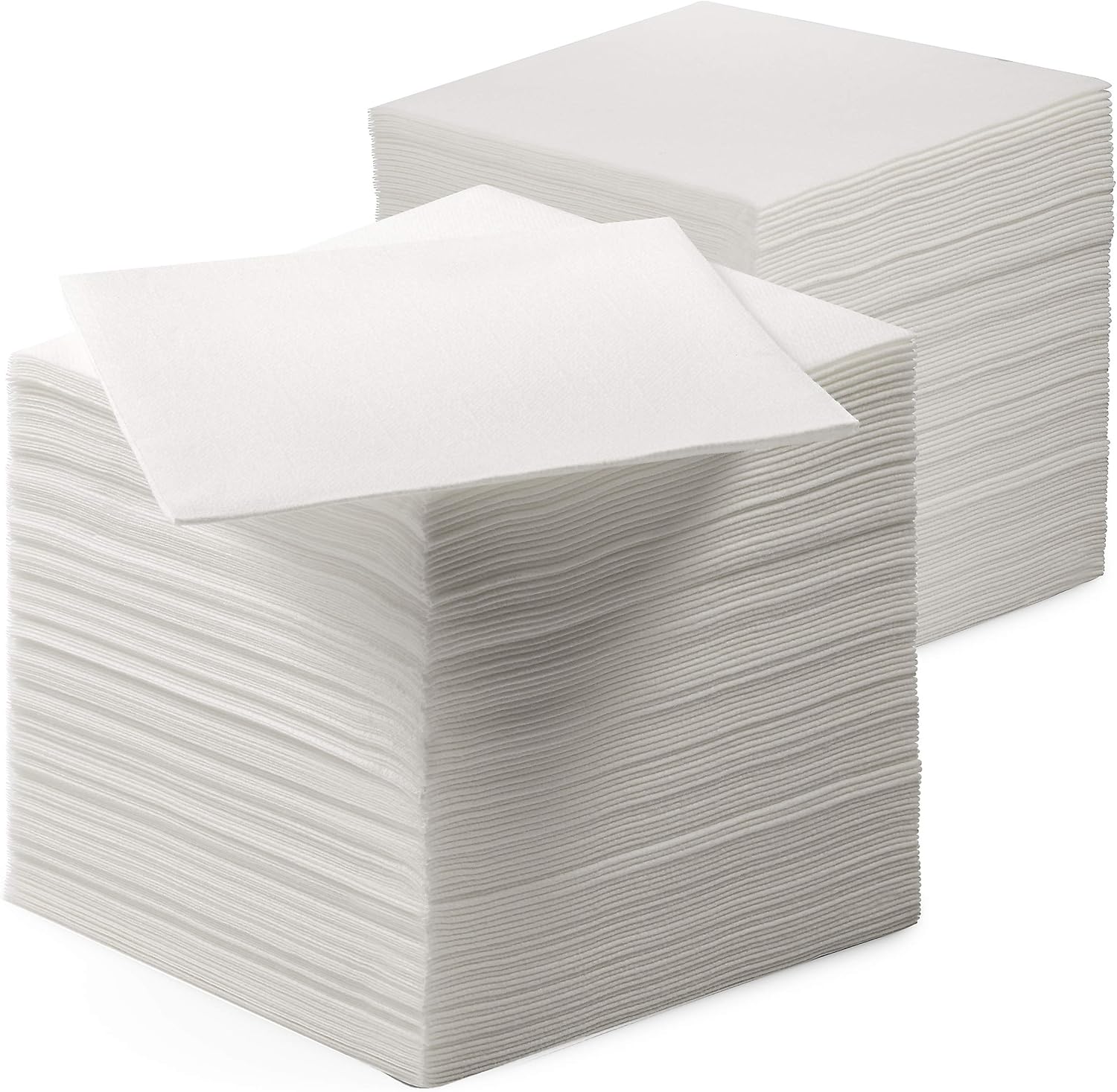 BloominGoods Linen-Feel Lunch Napkins - Disposable Cloth-Like Paper Napkins - Soft And Absorbant Luncheon Napkins For Kitchen, Parties, Weddings, Dinners or Events (Pack of 200)