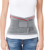 ORTONYX Back Brace With Lumbar Support Pad - Medical Grade Lumbosacral Belt for Men and Women - with Lumbar Pad, Lower Back Pain Relief, Herniated Disc, Sciatica, Degenerative Disc Disease