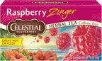 Celestial Seasonings Raspberry Zinger Tea, 20 ct