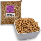 10 Lbs Dry Chick Peas Bulk - Garbanzos Bulk Grown in USA - Triple Cleaned Chickpeas - Despensa Colombiana Dried Chana 160.00 oz Ideal for Cooking and more!
