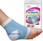 PediFix Visco-GEL Heel Sleeves – Moisturizing Gel Socks with Mineral Oil for Dry, Cracked Heels & Calluses – Softens, Repairs & Hydrates Skin – Reusable & Washable – One Size Fits Most – 1 Pair