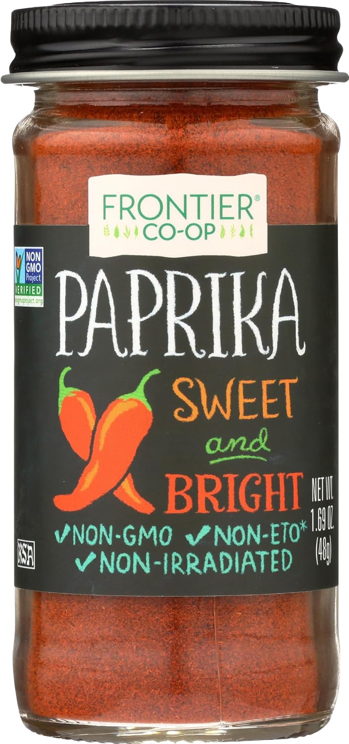 Frontier Culinary Spices Ground Paprika, 1.69-Ounce Bottle