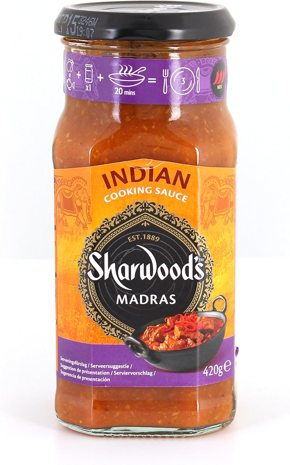 Sharwood's Cooking Sauce - Madras (420g)