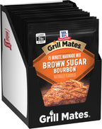McCormick Grill Mates Brown Sugar Bourbon Marinade, 1.25 oz (Pack of 12)