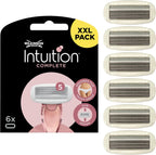 WILKINSON SWORD - Intuition Complete For Women | Smooth Shave |6 x Razor Blade Refills