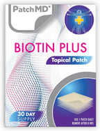 PatchMD Biotin Plus - Topical Patches - 30 Days Supply