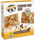 Lenny & Larry's Cookie-fied Protein Bar – Peanut Butter Chocolate Chip Vegan 9x45g – Healthy Snacks with 12g Plant Protein & 5g Fiber – Gluten Free Power Bar, Non-GMO & Vegan
