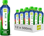 ALO Aloe Vera Juice Drink | BLUE - Aloe Vera + Blueberry | 16.9 fl oz, Pack of 12 | Plant-Based Drink with Real Aloe Pulp