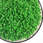 Edible Sugar Green Grass Sprinkles Football Field Cake Cupcake Toppers Cookie Decorations Sweet Dessert Sprinkle for Easter Cake Decorating St. Patricks day, 3.4 oz