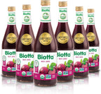 Biotta Organic Beet Juice - 100% Vegetable Juice for Energy, Immunity & Wellness - Excellent Source of Nutrients - All Natural, Non-GMO, Gluten-Free (16.9 Fl Oz, Pack of 6)