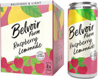Belvoir Farm - Delicious & light Raspberry Lemonade, 4 x 330ml