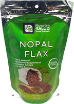 Nopal Flax Linaza Plus Original Colon Cleansing & Constipation (1LB) 100% Natural Blend of Ground Linaza -Senna- Lucuma- Prickly Pear (Nopal) Extremely Effective