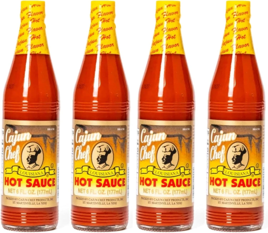 Cajun Chef Louisiana Hot Sauce (4pk) by Cajun Chef