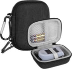 Fingertip Oximeter Storage Case Compatible with Zacurate Pro Series, Innovo Deluxe IP900BP-B, iHealth Air Pulse Oximeter, AccuMed CMS-50D1, Hard Shell Storage Bag(Only Case)