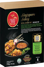 Singapore Satay ready to cook sauce kit for Singapore Kebab by Prima Taste - 275 g / 9.7 oz