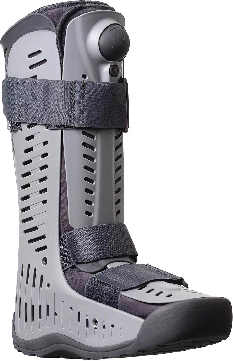 Ossur Rebound Air Walker Boot with Compression Adjustable Comfortable Straps & Air Pump Rocker Bottom | For Ankle Sprains, Stable Fractures, Tendon Sprains, & Post-Operative Rehab | (High Top, S)