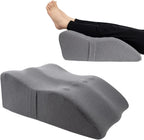 Leg Elevation Pillow with Soft Memory Foam, Wedge Pillow for Reading, Rest, Surgery, Relieves Back, Swelling, Hip, Knee Pain and Improves Blood Circulation