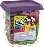 Laffy Taffy Candy, Assorted Fruit Flavored Taffy Candy, Sour Apple, Cherry, Strawberry & Banana Flavors (145 Pieces), 49.3 Ounce