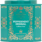 Harney & Sons Peppermint Herbal Tea in Sachets, Caffeine-Free Herbal, 30 Sachets