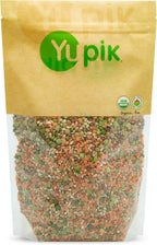 Yupik Organic Sunny Soup Mix with Lentils & Green Peas, 2.2 lb (35.2 oz), Non-GMO, Vegan, Kosher, Source of Protein, Fiber & Iron, Ideal for Soups, Salads & Vegetarian Meals
