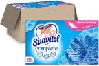 SUAVITEL Complete Dryer Sheets, Field Flowers, 420 Sheets Total (70 Sheets|Case of 6) | Compare to Dryer Balls | Household Supplies | Laundry Scent Boosters, Laundry Sheets & Laundry Softener (139375)