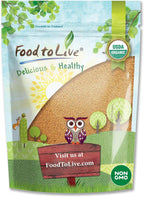 Food to Live - Organic Yellow Mustard Seeds, 3 Pounds - Non-GMO, Whole Dried Spice, Vegan, Kosher, Bulk, Spicy, Pungent Flavor