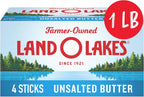 Land O Lakes® Unsalted Butter, 1 lb in 4 Sticks