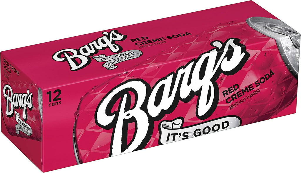 Barq's Red Creme Soda Fridge Pack Cans, 12 Fl Oz (Pack Of 12)
