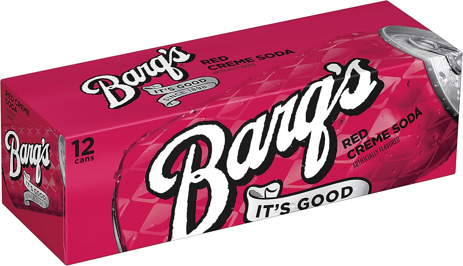 Barq's Red Creme Soda Fridge Pack Cans, 12 Fl Oz (Pack Of 12)
