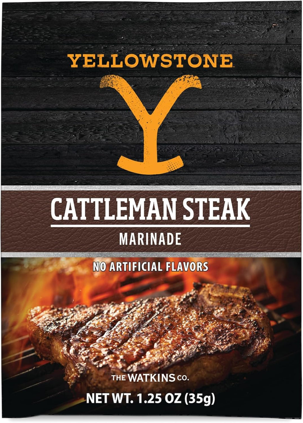 Yellowstone Cattleman Steak Marinade 1.25 oz