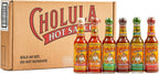 Cholula Hot Sauce Variety Pack, Product of Mexico, Gift Set Includes Six 5 Fl Oz Signature Cholula Hot Sauces for Eggs, Pizza, Mexican Dishes, and More, 30 fl oz