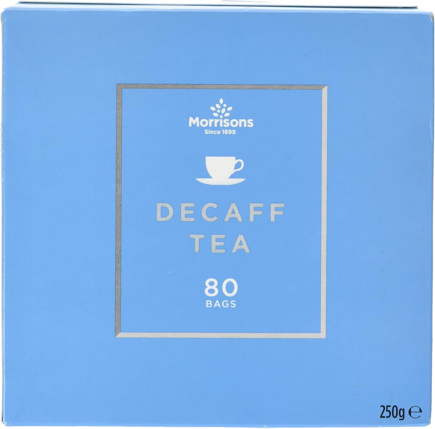 Morrisons Decaffeinated Tea Bags 80's 250g