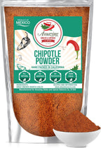 Chipotle Chili Powder Seasoning 4oz – Natural and Premium. Great For Meats, Grilling Rubs, Sauces, Salsa. Medium to High Heat - Sweet & Smoky Flavor. By Amazing Chiles & Spices.