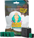 Chubbs Scrubb Magnetic Glass Cleaner Kit - Mini Magnet Scrubber for Hard-to-Reach Stains on Glass, Ceramic & Metal