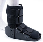kefit Short Cam Walking Boot, Orthopedic Boot for Ankle Sprain, Foot Injury, Medium, Black