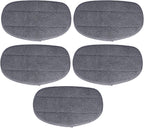 5PCS Steam Mop Cloth Replacement Pads, Ultrafine Fiber Mop Pads for Leifheit CleanTenso, High Absorption Cleaning Cloths with Secure Fit for Steam Mops