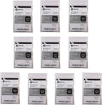 BodyMed TENS/EMS Unit 4 Electrode Pads – Four, 2 x 2 Inch Square Electrodes in Ten Packs – Reusable and Self-Adhesive for Easy Muscle Stimulation and Discomfort Relief