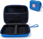 Protective Carrying Case for Portable Nebulizer, Travel Medical Bag with Hard Shell for Inhaler Spacer, Masks, Asthma Accessories Emergency Medicine Storage Bag for Kids and Adults (Blue)