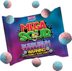 Barnetts - Mega Sour Candy Bubblegum 104g - Trendy Sweet Bags - Traditionally Handmade Sweets - Sour Coating Lasts 20 Seconds - Candies for Party Bag, Gift Hamper, or Hamper Box