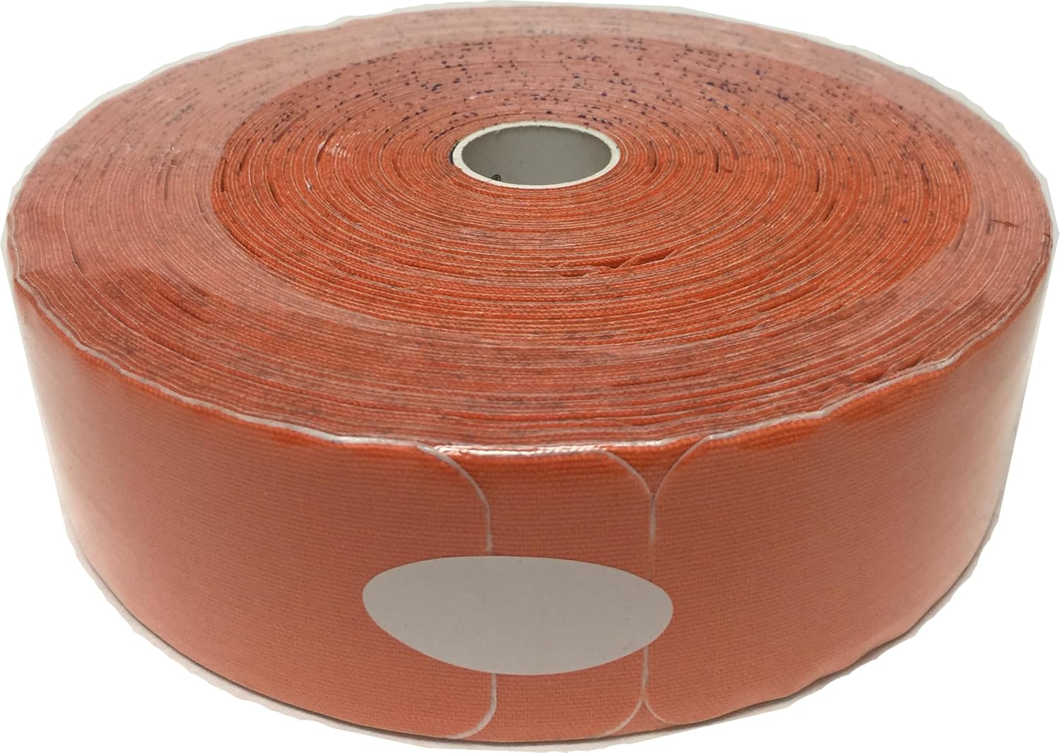 Therapist’s Choice® Kinesiology Tape, 2"x105' PRE-Cut Bulk Roll, PRE-Cut into Easy-to-Apply 10 inch Strips (Hot Orange)