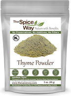 The Spice Way Thyme Seasoning Ground - (3 oz) Made from premium fresh thyme