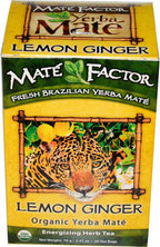 THE MATE FACTOR Lemon Ginger, 20 Count