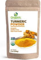 Organic Spice Resource Turmeric Root Powder, 8 oz (226 g)