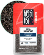 Tiesta Tea - Royal Breakfast, Loose Leaf, Classic English Black Tea, Premium Blend, High Caffeine Hot & Iced, Brews Up to 25 Cups, 1.7 Ounce Resealable Pouch