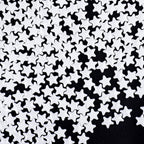 White Star Sprinkles, Edible Candy Stars for Cake Decorating, Cupcakes, Cookies & Desserts, 4.6oz White Sprinkles for Christmas, Wedding, Birthday, Holiday Baking