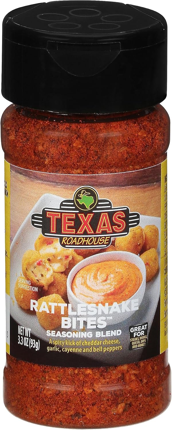 Texas Roadhouse Seasonings Rattlesnake Seasoning, 3.3 Ounce