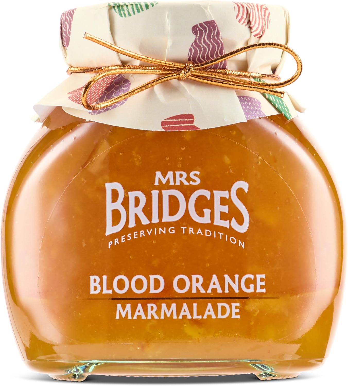 Mrs Bridges Blood Orange Marmalade, Made in Scotland, 12oz Jar (Pack of 1)