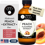 Peach Extract for Baking, Drinks, Ice Cream and Candy - 2 Oz - Harvest Moon Delights - Peach Flavoring, Flavor
